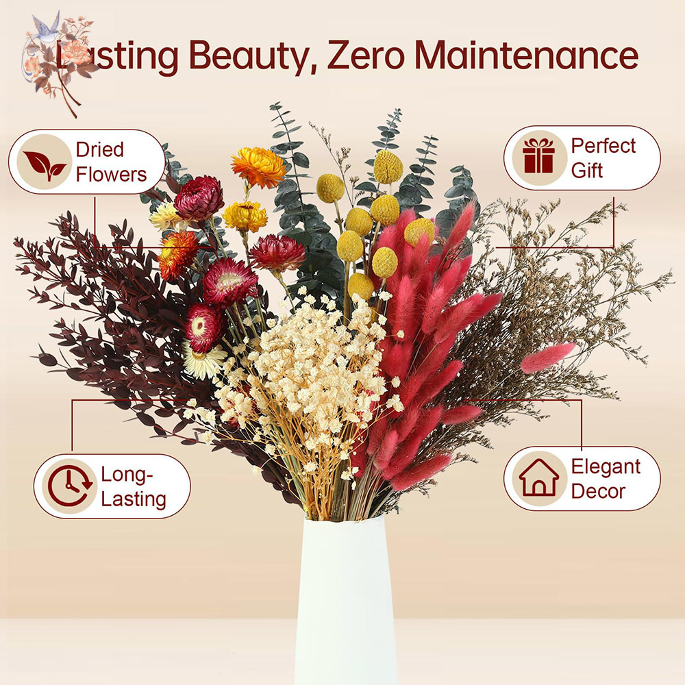 Kurutulmuş Çiçeklerden Oluşan  - Supply For Florist incelemesi ve fiyatı