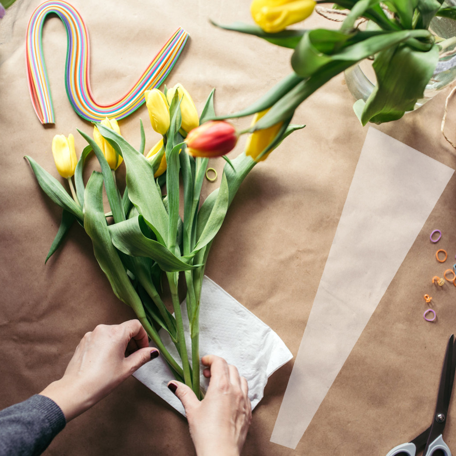 50 Adet Yırtılmaya Dayanıklı S - Supply For Florist incelemesi ve fiyatı